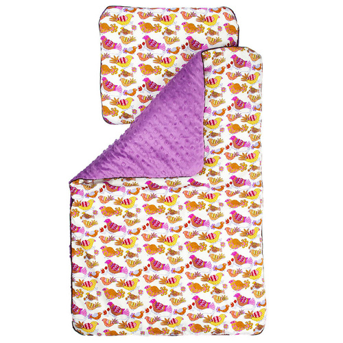 Komplet do wózka Piórka Martex zielony