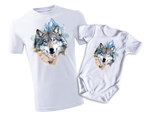 Komplet dla taty i syna "Wilki" Moocha 