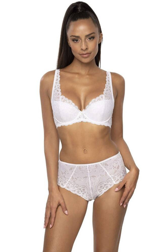 Biustonosz Usztywniany Full Cup M-3824/22 Natalie  Mat biały