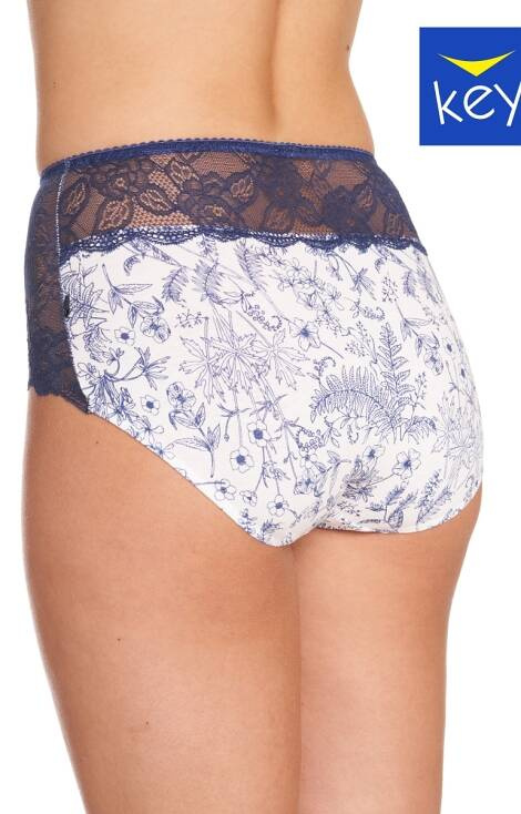 Figi damskie LPF 622 A22 A'2 2-pak Key biały-granatowy