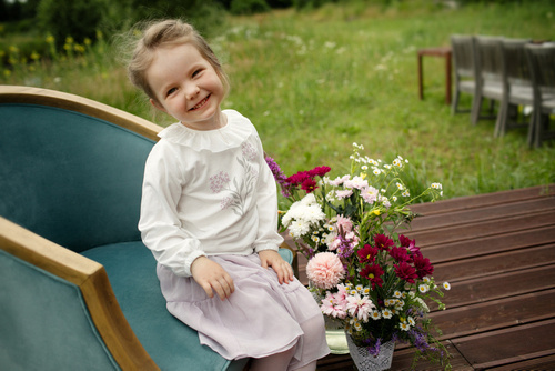 Spódniczka dziewczęca Charlotte Pinokio - fiolet