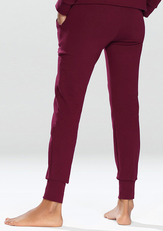 Spodnie dresowe Seattle Dkaren bordowy