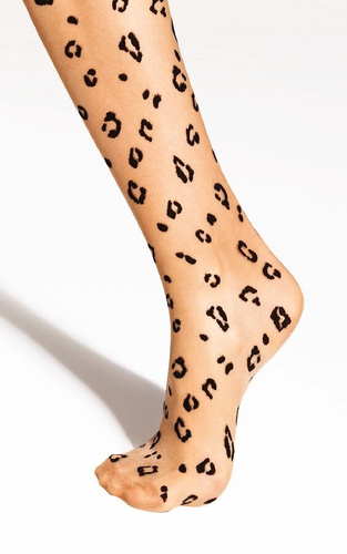 Eleganckie podkolanówki Gatta Trendy wz.28 20 den – wzór w cętki, komfortowy ściągacz