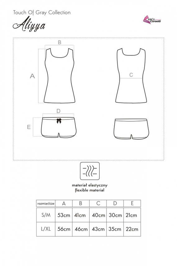 Komplet damski Aliyya LC 90370 LivCo Corsetti Fashion