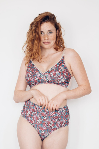 Figi ciążowe Motley Burgund Momtobe 