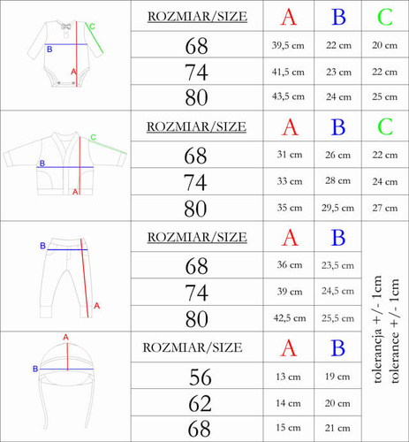 Komplet czapka, bluza, body i spodnie 169399 Nicol - biały