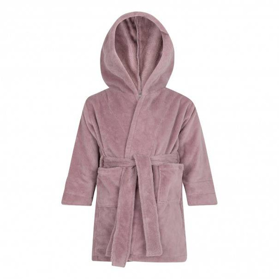 Szlafrok dziecięcy bambusowy Bamboo ByShelly - brudny róż