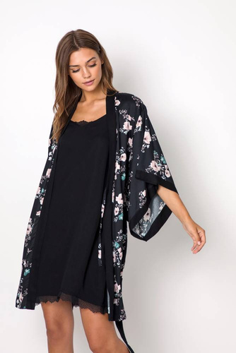 Koszula Nocna Rosie Nightdress  Aruelle - czarny