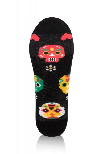 Skarpety S134D Muerto Italian Fashion - czarny