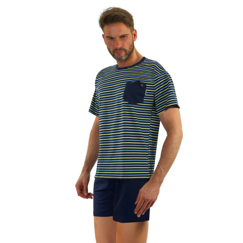 Bawełniana piżama męska 05 Sesto Senso - K67E