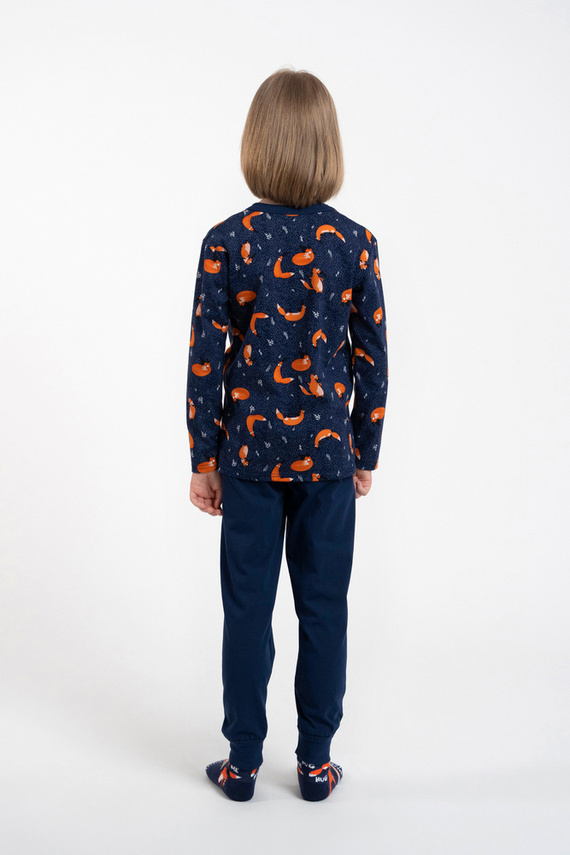 Piżama chłopięca długi rękaw, długie spodnie Witalis Italian Fashion
