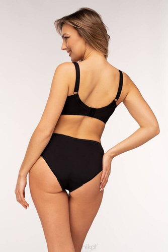 Angelika FULL CUP Biustonosz Usztywniany Unikat - czarny