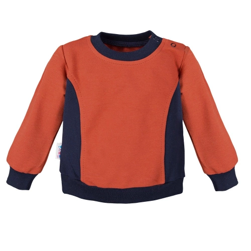 Bluza dresowa chłopięca Adventure Ewa Klucze- rudy 