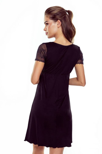  Koszula nocna Lisette  Eldar- czarny