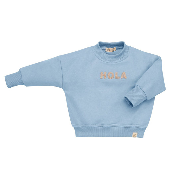 Bluza dziecięca Hola Yosoy - niebieski 