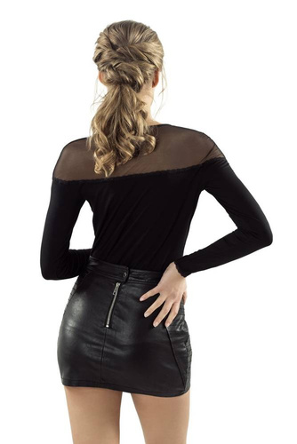 Bluzka damska  Karola  Eldar- czarny