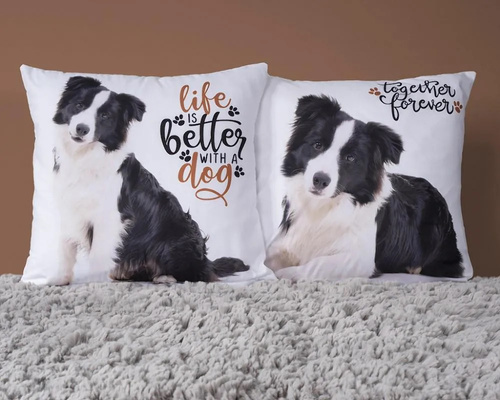 Poszewka dziecięca Pies MF 08 Kids 114 Detexpol biały