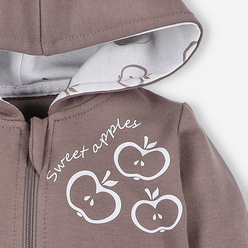Bluza dresowa z bawełny organicznej Happy Apples Nini
