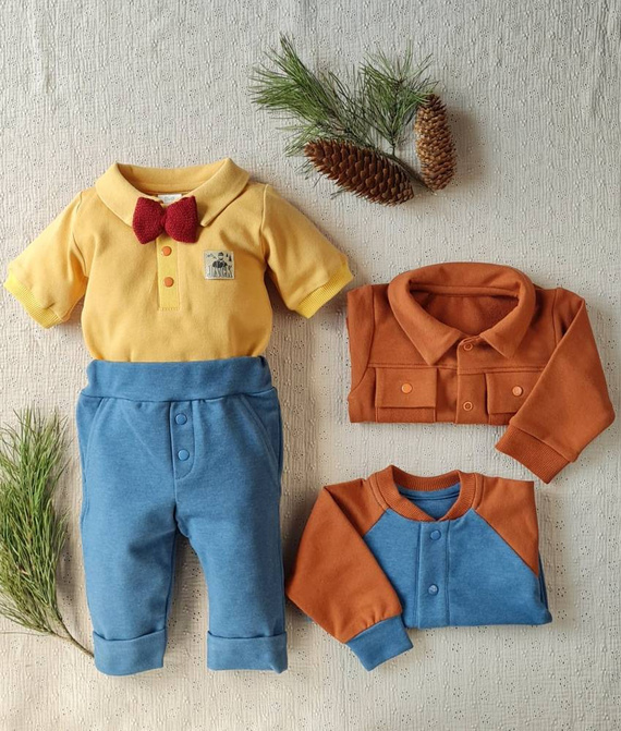 Body polo 281PKR Jack Marija - musztardowy