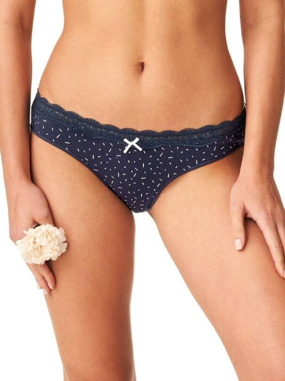 Figi damskie LPR 667 A'2 2-pak Key granatowy