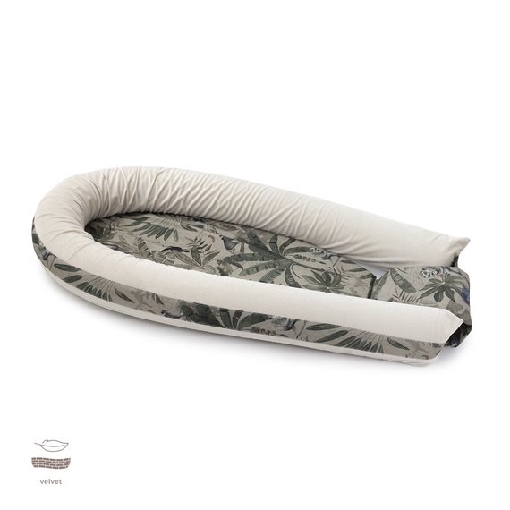 Kokon niemowlęcy Premium Night Flowers - Makaszka