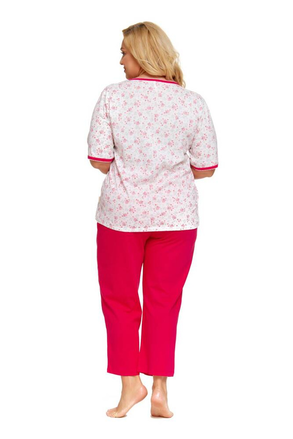 Piżama Damska Plus Size 5290 Doctor Nap - viva magenta