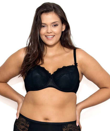 Biustonosz Usztywniany Big Pia Nipplex- cappuccino