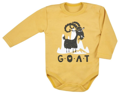 Body z długim rękawem z nadrukiem Mountains Koala - niebieski 