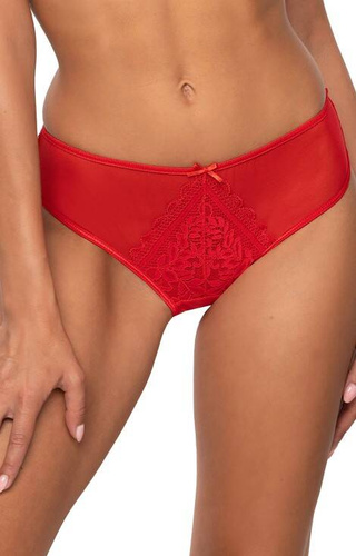 S-0198/4 Estelle Stringi damskie Mat - czerwony