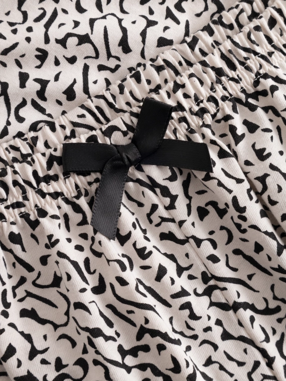 Piżama damska rozpinana About Style Long Momenti Per Me beige