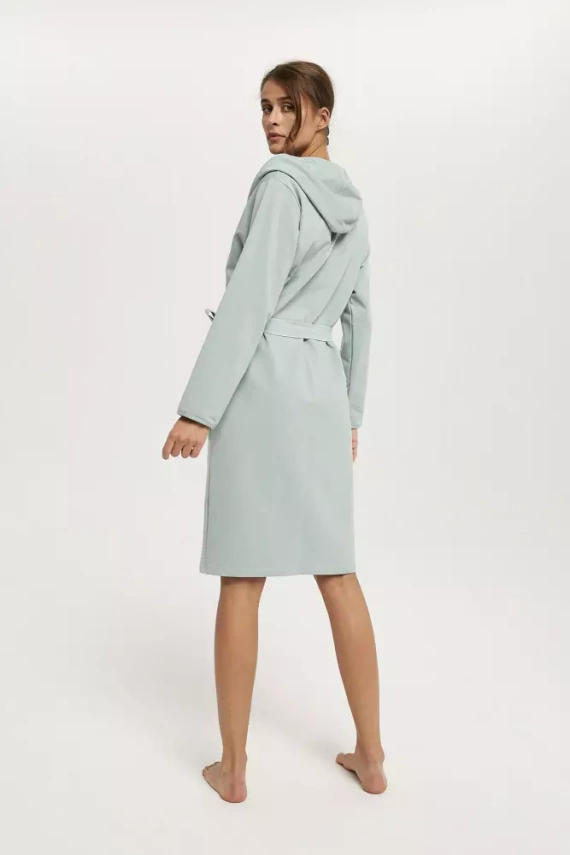 Szlafrok damski Karina Italian Fashion - miętowy