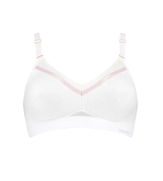 Triaction free motion Biustonosz sportowy bez fiszbin - white