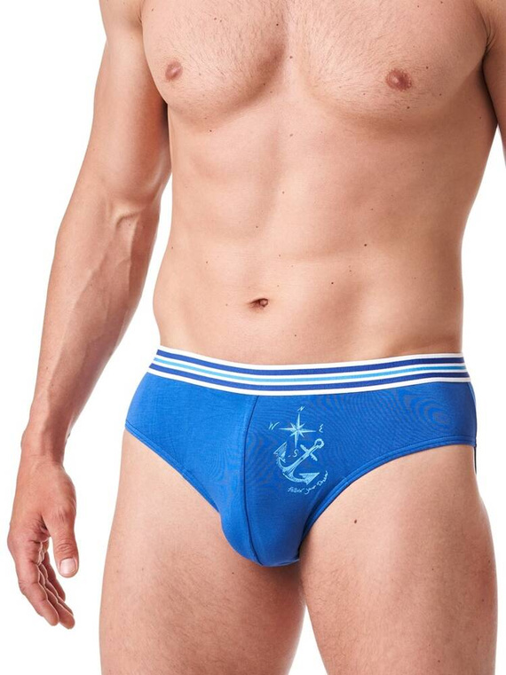 Slipy męskie MPP 779 2-pak Key granatowy niebieski