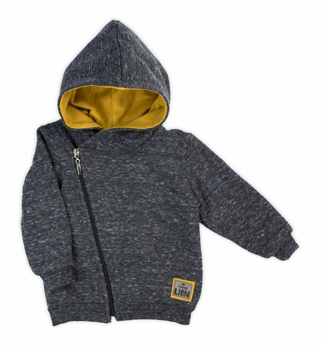 173275 Prince Bluza dresowa rozpinana Nicol - grafit