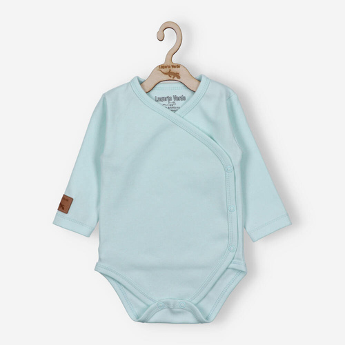 Body rozpinane gładkie Lagarto Verde - niebieski