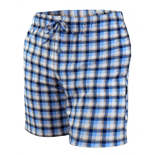 Spodnie piżamowe Milo 2 Sesto Senso kratka 15 niebieski