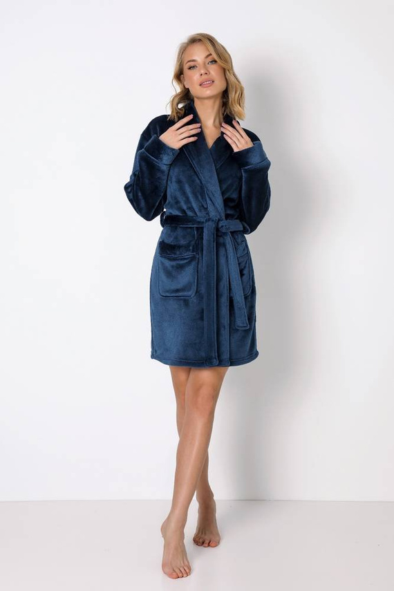 Szlafrok damski Eve Bathrobe Aruelle - dusty pink