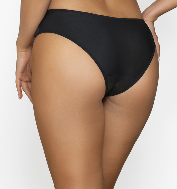 Figi pełne damskie Sylvie PariPari - czarny