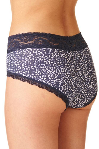 Figi damskie LPC 328  2-pak Key granatowy bordowy