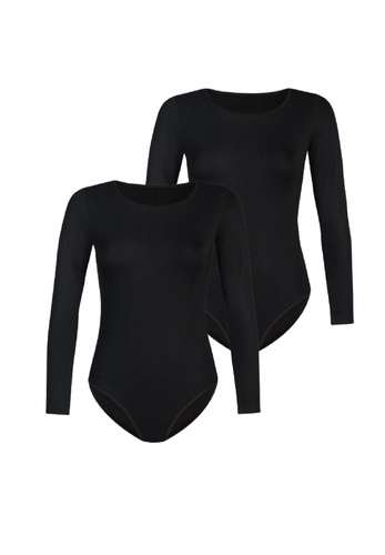 Body damskie Longy 2-pack Teyli -czarny