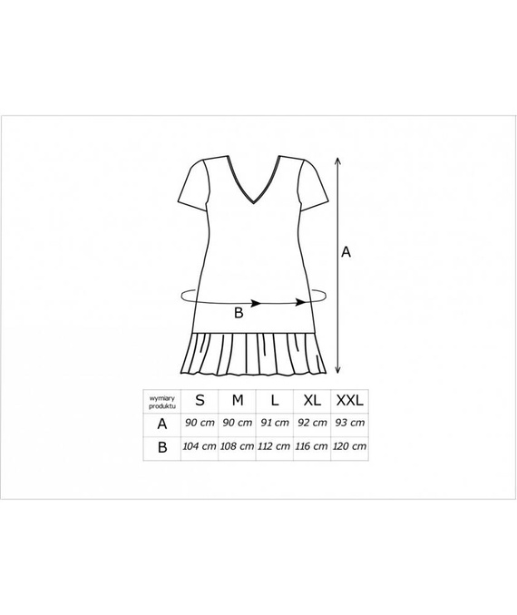 Koszula nocna Pantera Donna - różowa