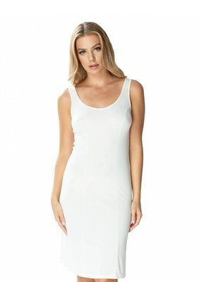 4126 Amanda halka koszula nocna damska Mewa biały