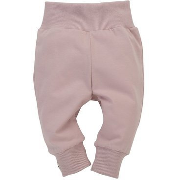 Legginsy niemowlęce gładkie Happiness Pinokio - róż