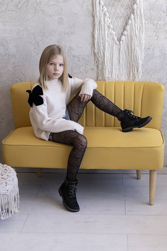 Rajstopy Dziewczęce  Lucy 20 den Knittex  - graphite