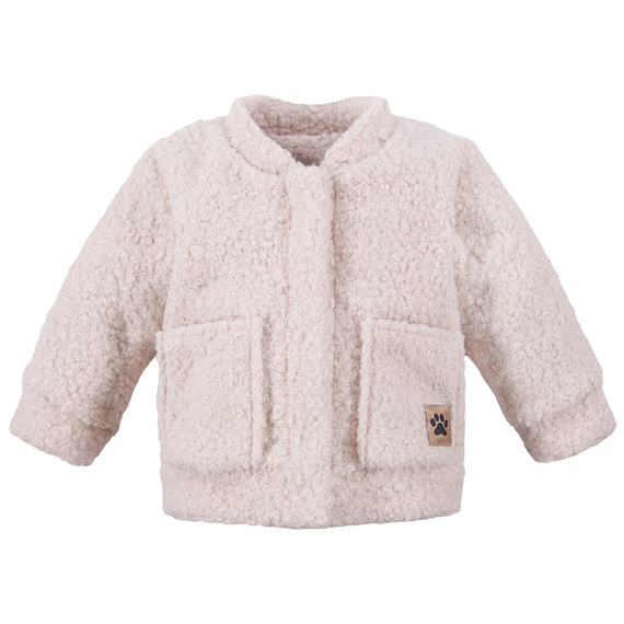 Kurtka baranek Dogs & Spots Eevi - beżowa