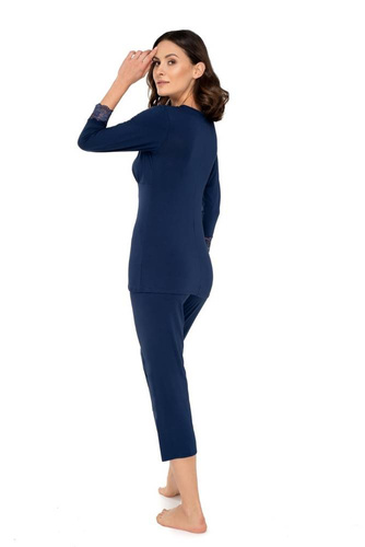 Piżama Damska Margot Babella -szafir