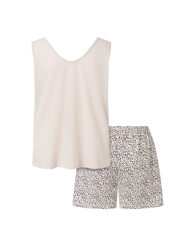 Piżama damska Make It Happen Momenti Per Me beige