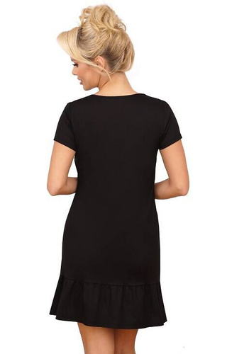 Koszula nocna Pantera Donna -  czarna 