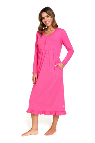 7318 Koszula nocna ciążowa i do karmienia | 100% bawełna | Doctor Nap