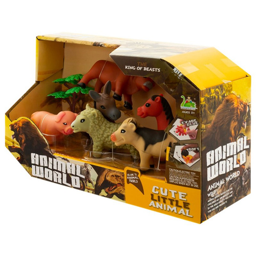 EBZRS025 Zestaw zwierzątek Eurobaby